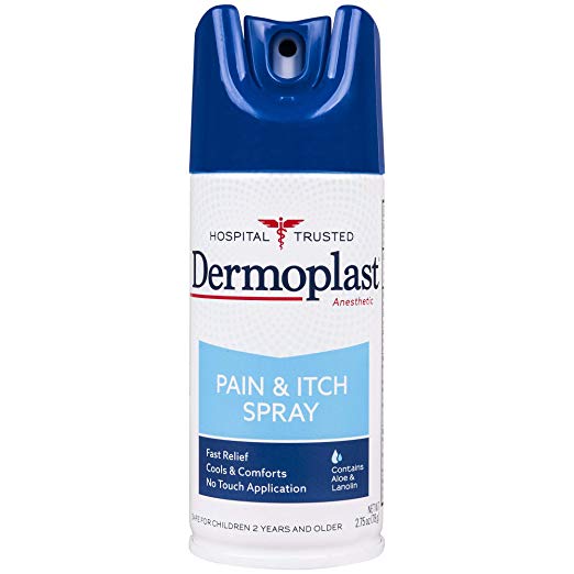 Dermoplast Pain & Itch Spray.